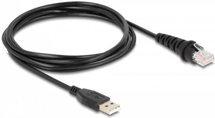 Actual product image Delock USB barcode scanner 1D and 2D wired for stationary installation (1D barcodes, 2D barcodes)