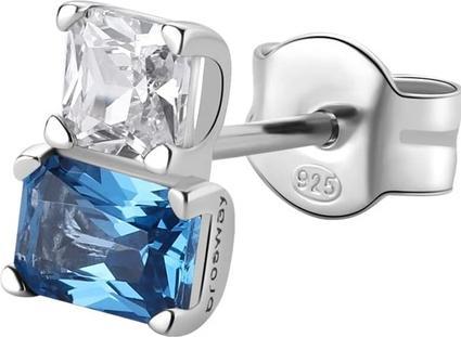 Image du produit Brosway Boucles d'oreilles élégantes en argent simple Fancy Freedom Blue FFB06 (Argent 925)