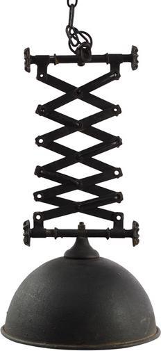 Chic Antique Factory ceiling lamp adjustable, antique black (E27)