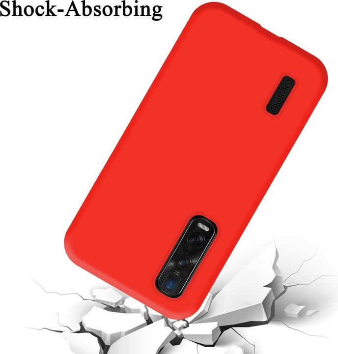 Produktbild Cadorabo TPU Liquid Silicone Case Hülle für Oppo FIND X2 PRO (Oppo Find X2 Pro)