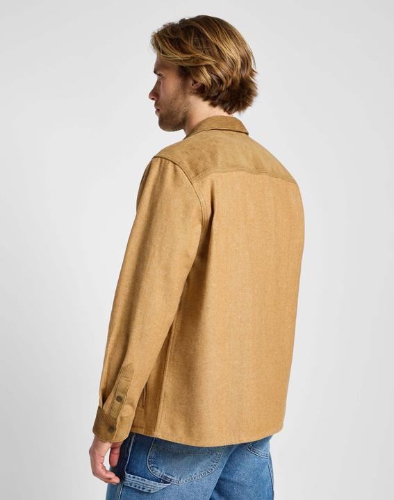 Immagine prodotto Lee Camicia a maniche lunghe Camicia in tessuto misto (L)