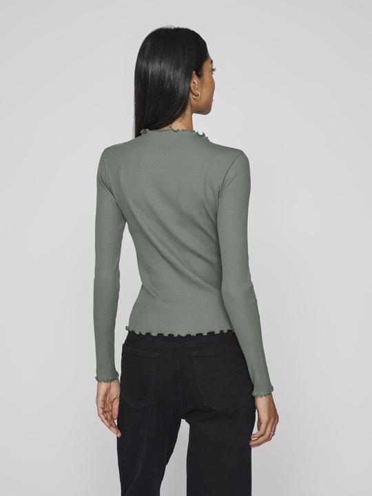 Image du produit Vila High Neck Oberteil mit langen Ärmeln (L)