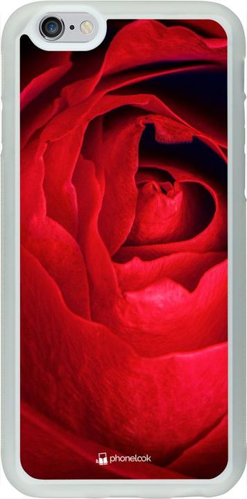 Produktbild PhoneLook Hülle Silikon transparent Valentine 2022 Rose (Apple iPhone 6)
