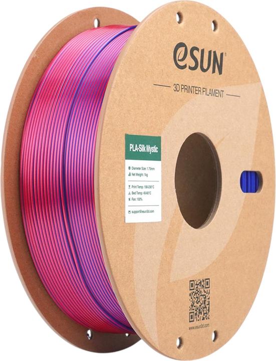 Immagine prodotto eSUN ePLA-Silk Mystic Blau-Rot-Purple Filament 1.75mm 1Kg (PLA, 1.75 mm, 1000 g, Multicolore)