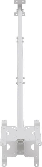 Actual product image Multibrackets Ceiling mount up to 2x32", aluminum, white, Back to Back (Ceiling, 32", 28 kg)