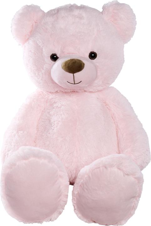 Actual product image Nicotoy 80cm Teddy Bear Plush Toy, Pink (80 cm)