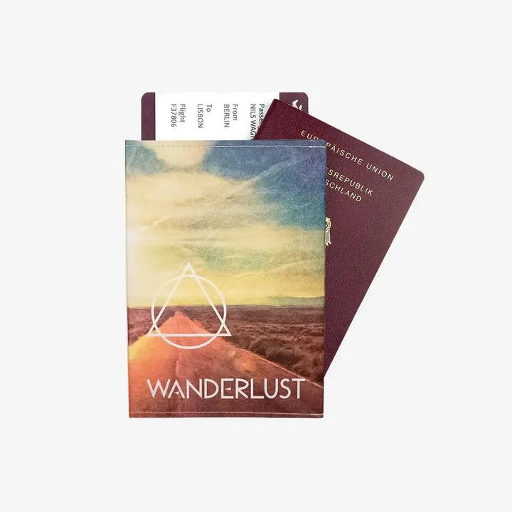 Paprcuts Copri passaporto RFID Wanderlust (Imbottitura aggiuntiva)