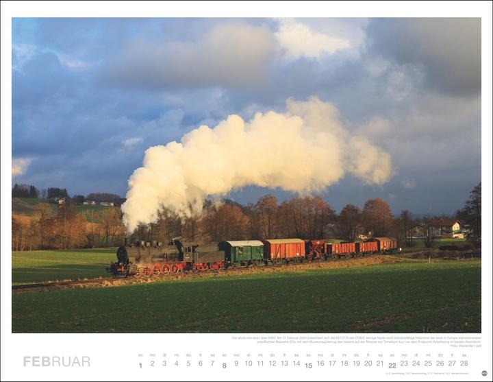 Produktbild Heye Eisenbahn-Romantik Posterkalender 2026 (44 x 34 cm, Harter Einband, Deutsch)