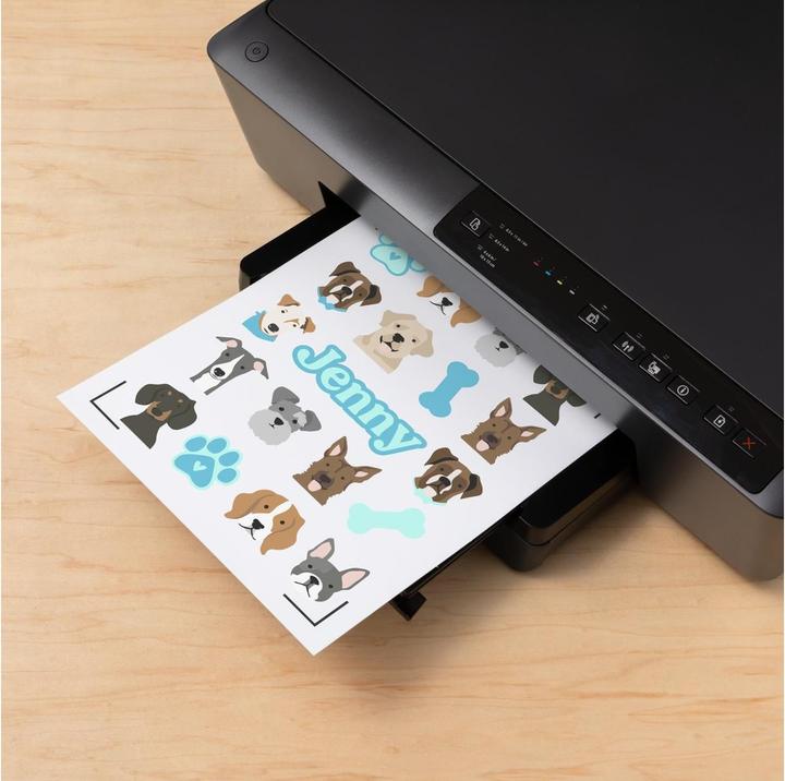 Productafbeelding Cricut Stickerpapier Joy Xtra A4, 6 Bogen, Weiss (6 x)