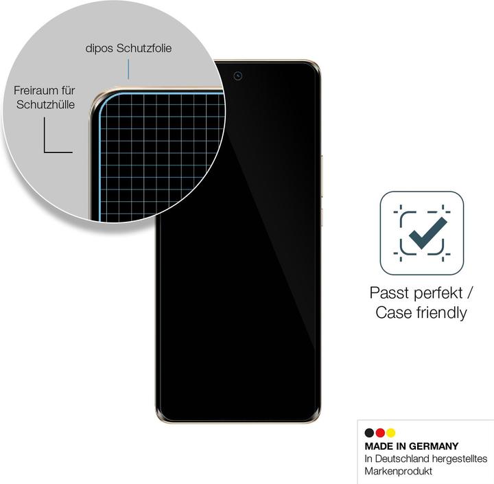Actual product image Dipos Screen Protector Anti-Shock (2 Piece, Honor Magic6 Lite)