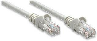 Actual product image Intellinet Intracom Network Cable Cat6 U/UTP 20m 70ft. Gray RJ-45 Male (U/UTP, CAT6, 20 m)
