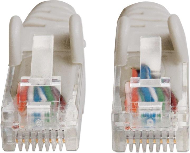 Actual product image Intellinet Intracom Network Cable Cat6 U/UTP 20m 70ft. Gray RJ-45 Male (U/UTP, CAT6, 20 m)