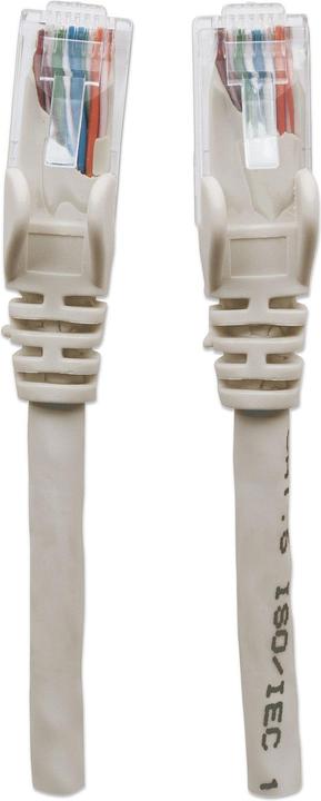 Actual product image Intellinet Intracom Network Cable Cat6 U/UTP 20m 70ft. Gray RJ-45 Male (U/UTP, CAT6, 20 m)