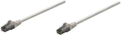 Actual product image Intellinet Intracom Network Cable Cat6 U/UTP 20m 70ft. Gray RJ-45 Male (U/UTP, CAT6, 20 m)