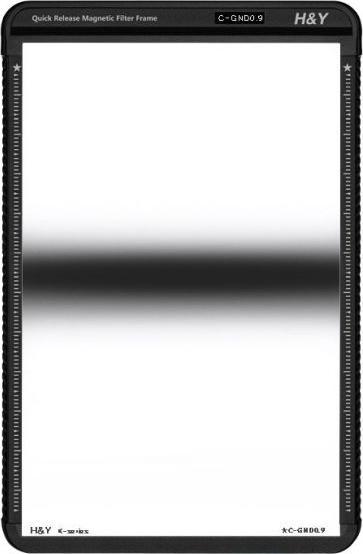Actual product image H&Y Magnetic grey graduated filter ND8 Center Series K 150x100mm (Graduated neutral density filter, 15000 mm)