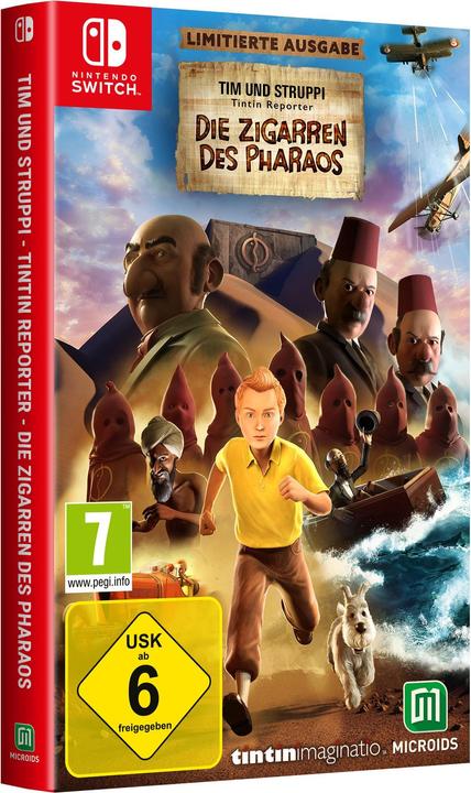 Actual product image astragon Tintin Reporter: Cigars of the Pharaoh SWITCH L.E. (Switch, Switch Lite, Switch OLED, DE)