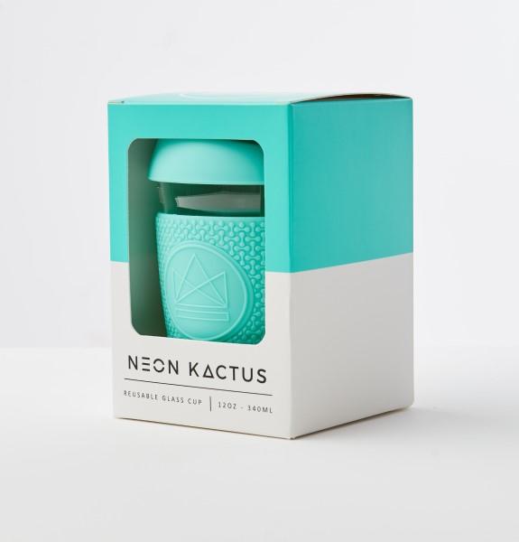 Produktbild Neon Kactus Wiederverwendbare Glasbecher (0.34 l)