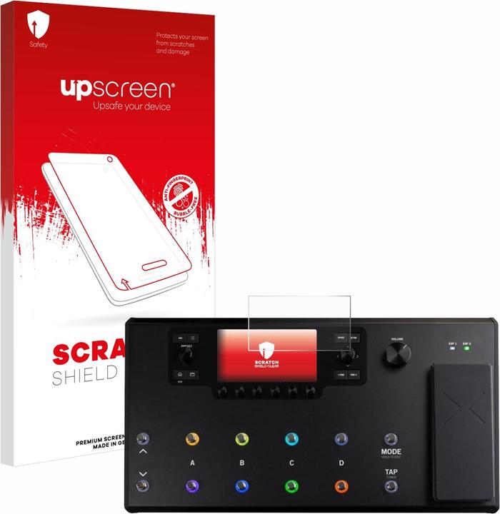 Actual product image upscreen Scratch Shield Protector