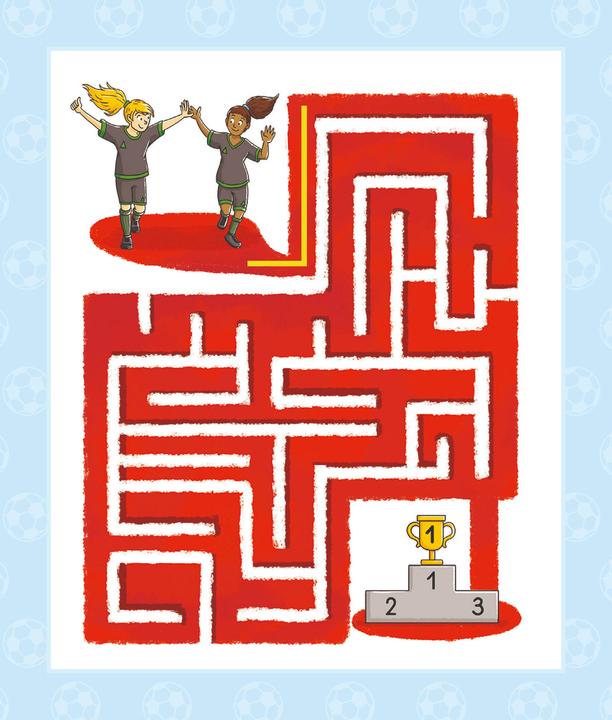 Actual product image Klett My favourite block Toooor! Sporty football puzzles (German)