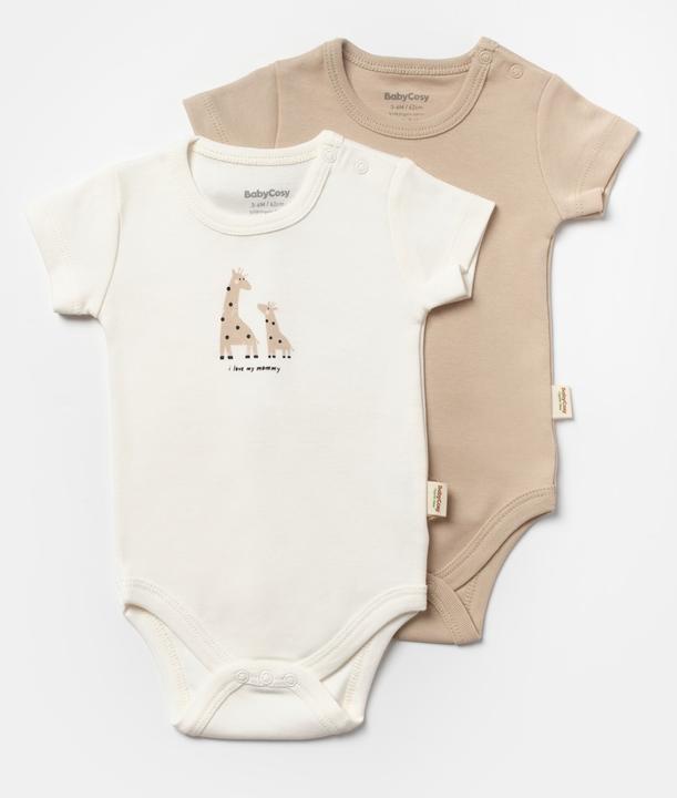 Immagine prodotto BabyCosy Body. manica corta. 2 Confezioni (86)