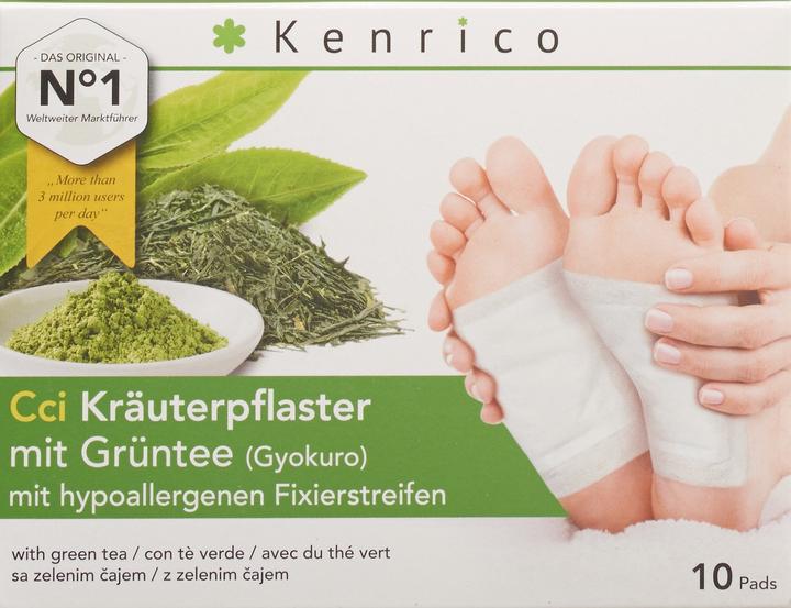 Produktbild Kenrico Kräuterpflaster mit Grüntee (Gyokuro) Pfl (10 x)