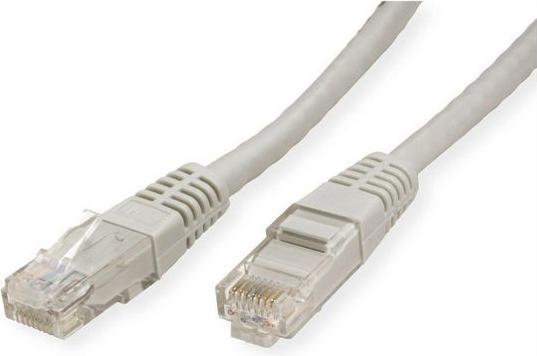 Produktbild RND Electronics Patchkabel, RJ45-Steckverbinder - RJ45-Steckverbinder, Cat 6, UTP, 2m, Grau (U/UTP, CAT6, 2 m)