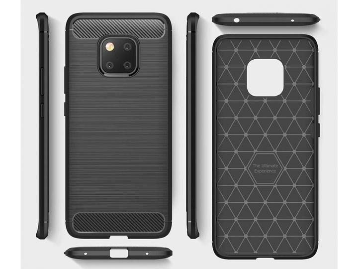 Image du produit Screenguard Housse Huawei Mate 20 Pro Carbon Brushed Soft TPU (Mate 20 Pro)