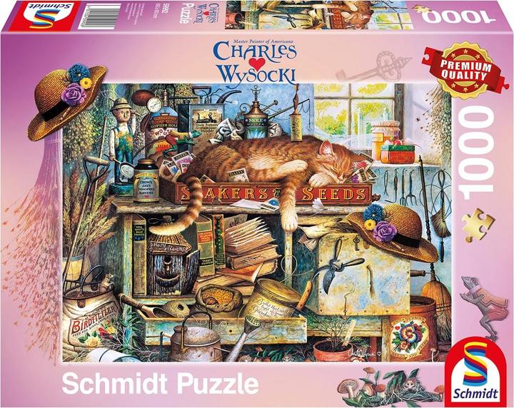 Produktbild Schmidt Spiele Remington er Gärtner (1000 Teile)