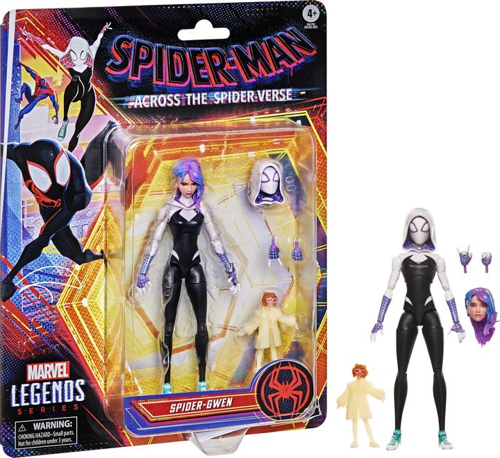 Produktbild Hasbro Spider-Man: Across the Spider-Verse Marvel Legends Actionfigur Spider-Gwen 15 cm