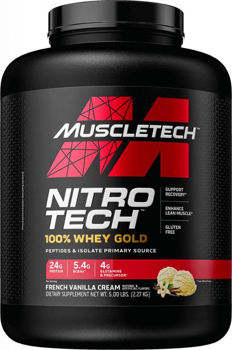 Muscle Tech 100% Whey Gold (French Vanilla Cream, 1 pcs., 2270 g)