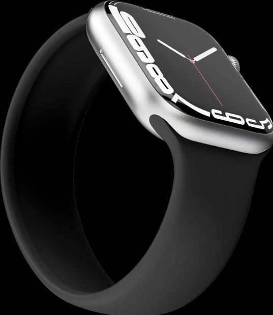 Actual product image Vonmählen Solo Loop Case 2 Band S Black 42/44/45/49mm (42 mm, 44 mm, 45 mm, 49 mm, Silicone)