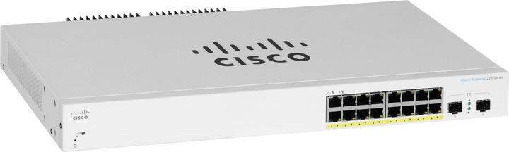Image du produit Cisco PoE+ Switch CBS220-16P-2G 18 Port (18 Ports)