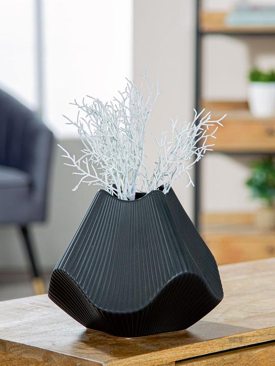 Actual product image Gilde Vase Lamella (18.5 x 22 x 22 cm)