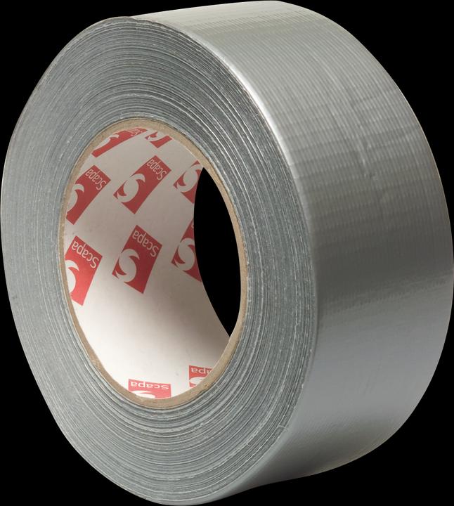 Actual product image Bevo Klebeband PVC UV-stabilisiert Silber 50m 50 mm (50 mm)