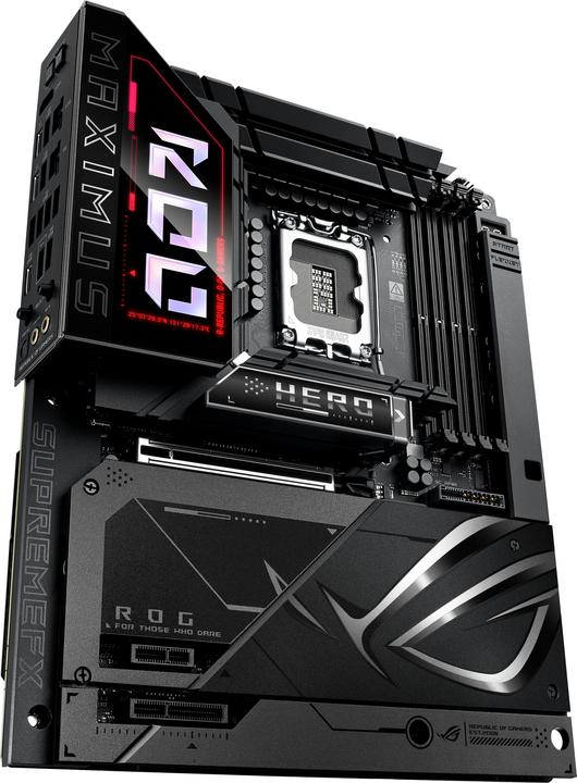 Produktbild ASUS Rog Maximus Z890 Hero Btf (LGA 1851, Intel Z890, ATX)