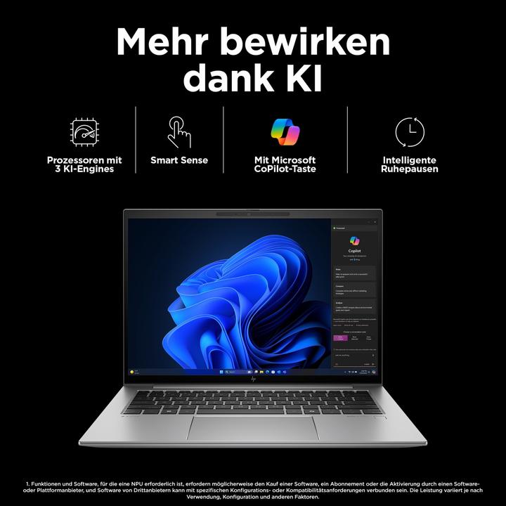 Actual product image HP ZBook Firefly 14 G11 (14", Intel Core Ultra 7 155H, 32 GB, 1000 GB, DE)