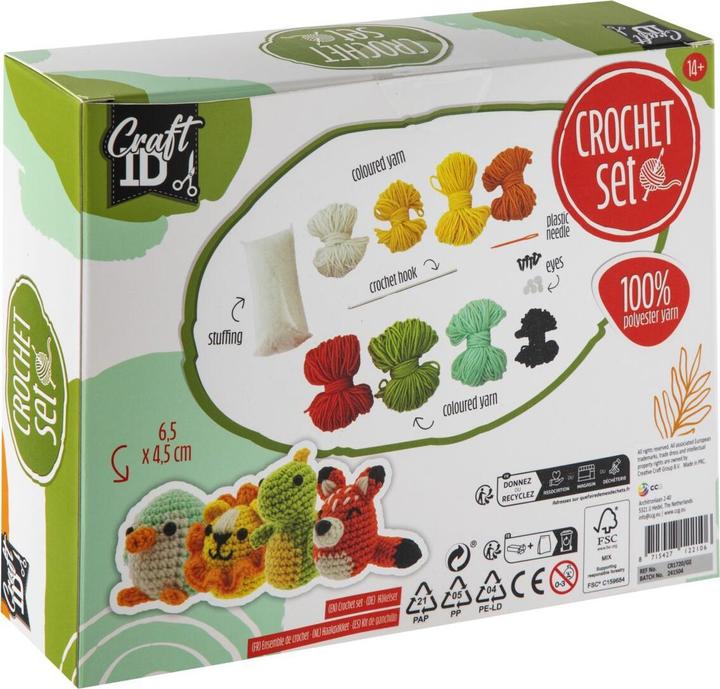 Actual product image Sombo Crochet set animals