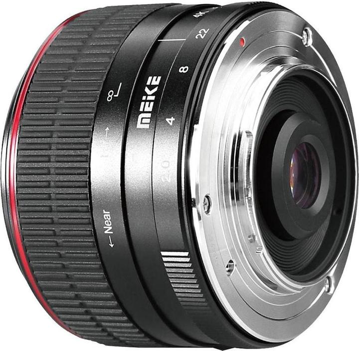 Image du produit Meike Fisheye 6.5mm f/2.0-f/22 Fujifilm X (Fujifilm X, Plein format, APS-C / DX)