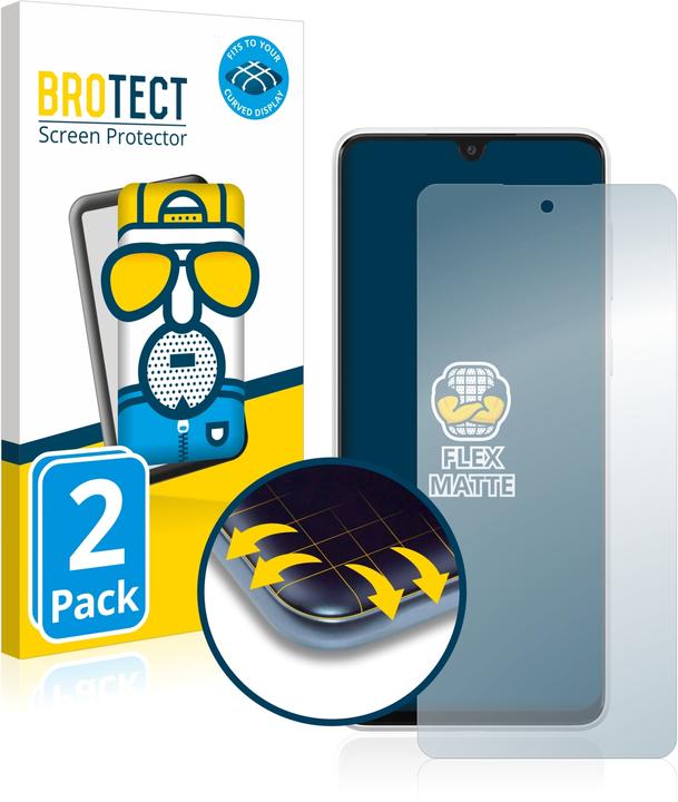 Image du produit BROTECT Full-Cover Protection Mat (2 pièce(s), Samsung Galaxy A33 5G)