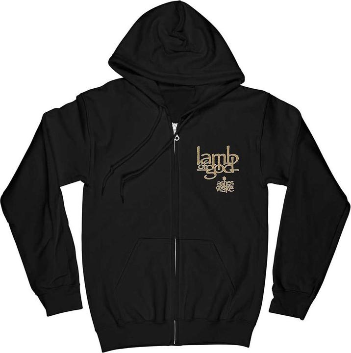 Lamb Of God Ashes Of The Wake Hoodie mit durchgehendem Reissverschluss
