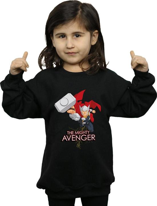 Produktbild Thor The Mighty Avenger Sweatshirt Mädchen (116)