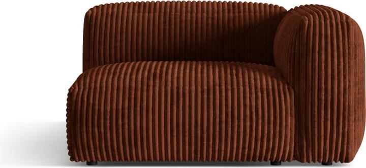Actual product image Micadoni Modul Right, "Martina", 1 Seat, 121x106x75 Made in Europe (2 person sofa, 3-seater, 4-seater)