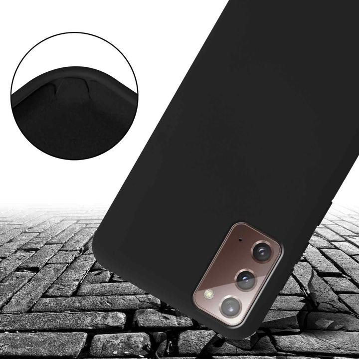Produktbild Cadorabo TPU Cover Handy Kette Liquid (Samsung Galaxy Note 20)