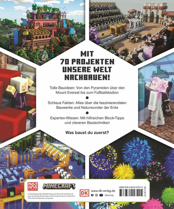 Actual product image Minecraft Das offizielle Minecraft Ideen Buch (German, Thomas McBrien, 2023)