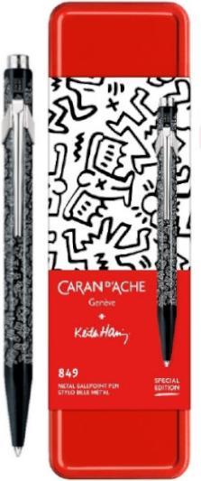 Image du produit Caran d'Ache 849 Keith Haring Sonderedition (Noir, Blanc, 1 x)