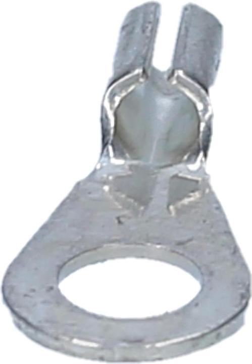 Produktbild Kalitec 10 Stück Lötkabelschuhe Ringform 0,5-1,5 mm² M5 Messing verzinnt DIN 64211