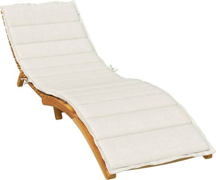 Produktbild VidaXL Sonnenliegen-Auflage Stoff (200 x 70 x 4 cm)