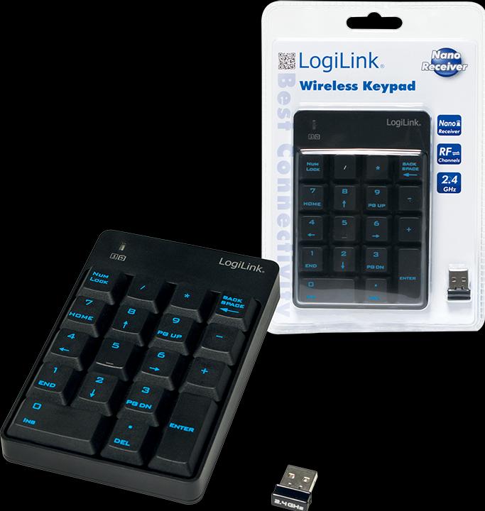 Actual product image LogiLink ID0120 (Numeric keypad, Wireless)