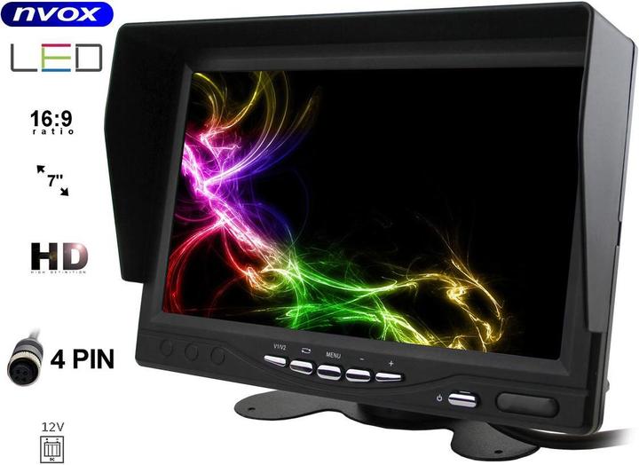 Actual product image Nvox Nvox car LCD monitor with camera