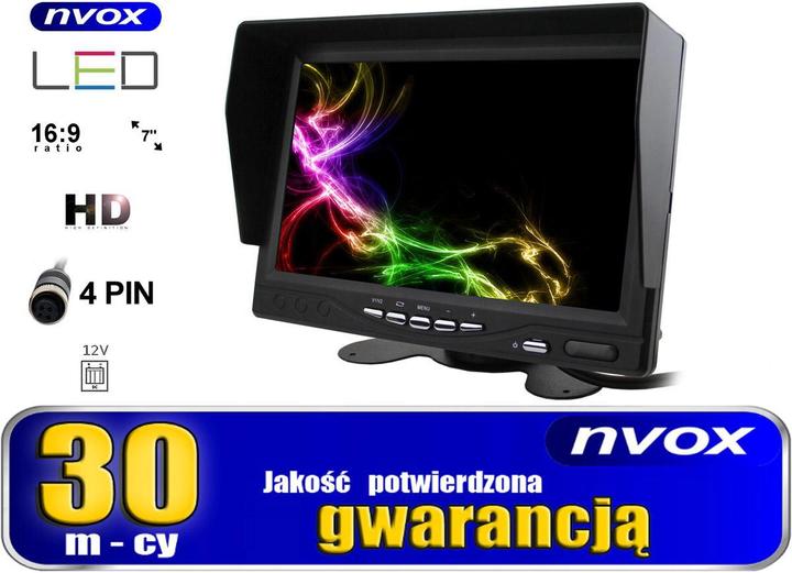 Actual product image Nvox Nvox car LCD monitor with camera